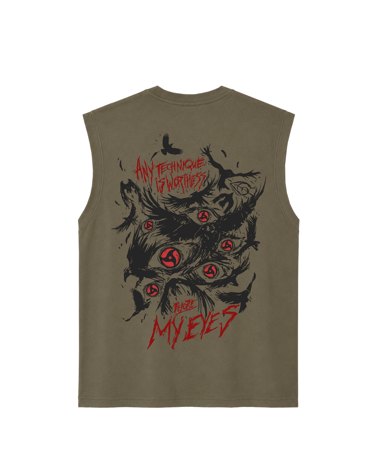 CROWS - SLEEVELESS TEE