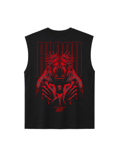 BLOOD - SLEEVELESS TEE
