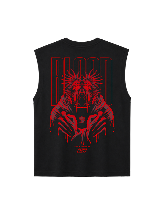 BLOOD - SLEEVELESS TEE