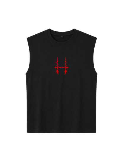 BLOOD - SLEEVELESS TEE