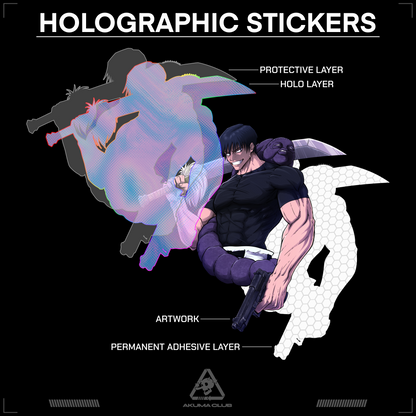 PRISON REALM - HOLO STICKER
